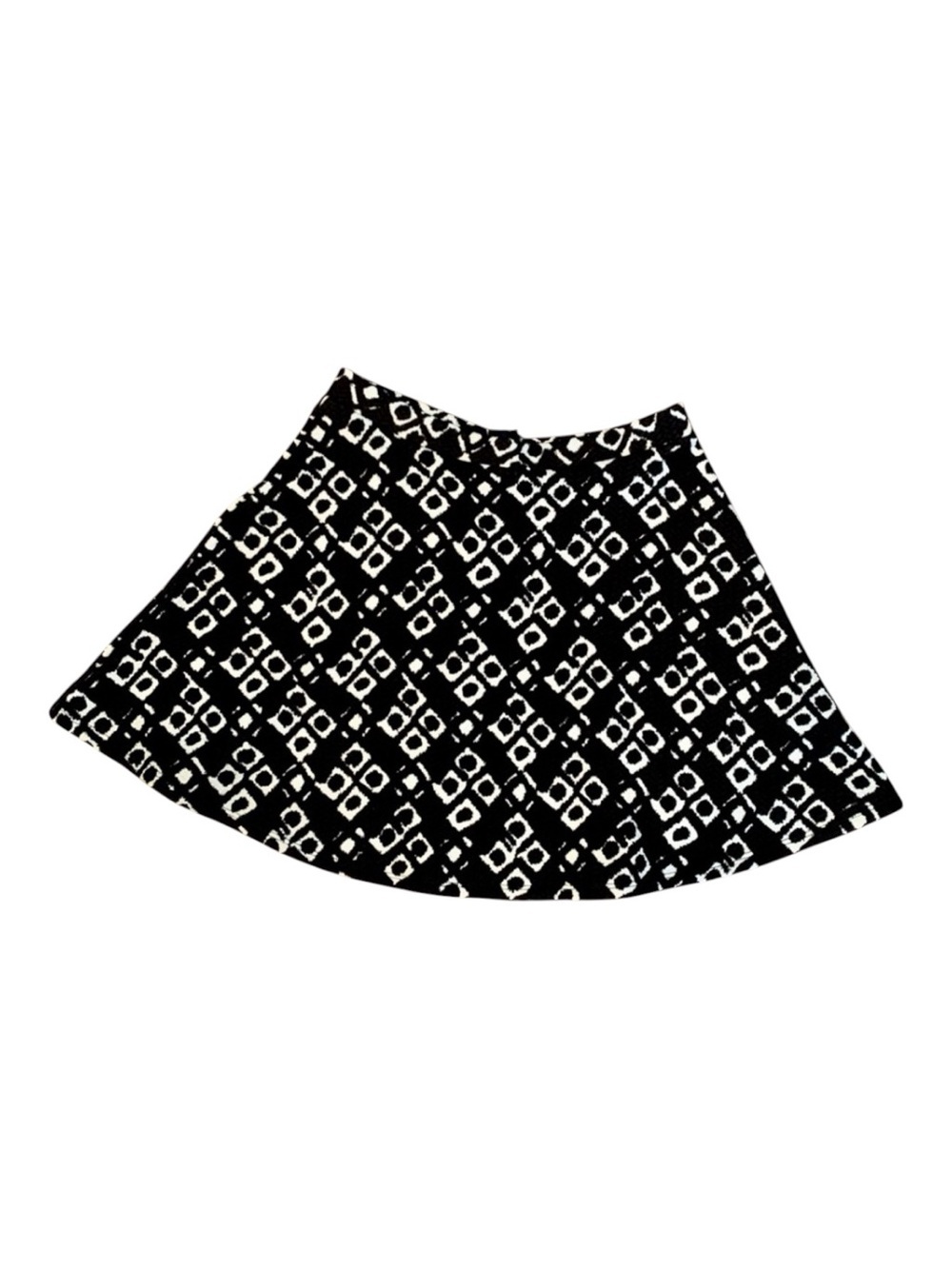 Soprano Mini Skirt Women’s Black & White Size S